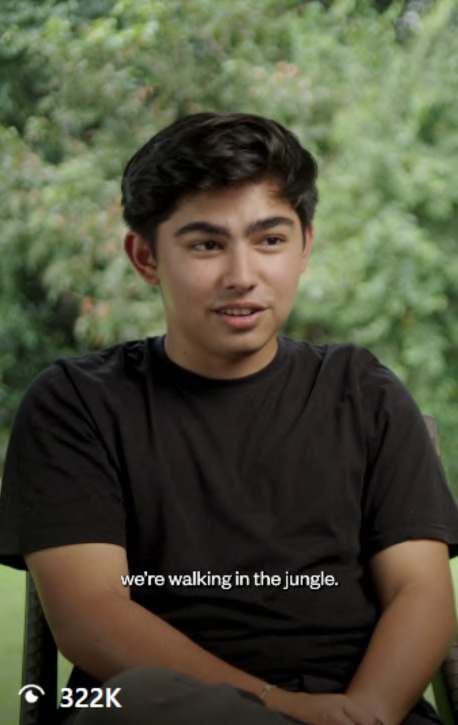 “We're walking in the jungle.”